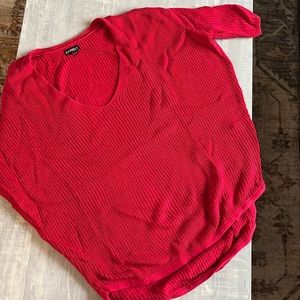 Express short sleeve sweater